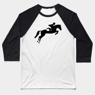 Jumping Horse Baseball T-Shirt